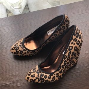 Steve Maddens Leopard platforms